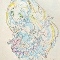 #Dessin #Croquis sketch fille magical girl Pretty Cure par suzuki_mi_ho_ aux crayons de couleur http://www.tvhland.com/boutique/crayon-de-co... [lire la suite]