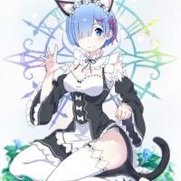 #Re:zero cat girl #Maid necomimi #Fanart #Dessin tl astral7536 #Manga