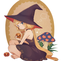 #Halloween #Sorcière #Dessin ayunoko #Manga