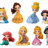 #Figurines #Princesses #Disney Characters Q posket petit Girls Festival