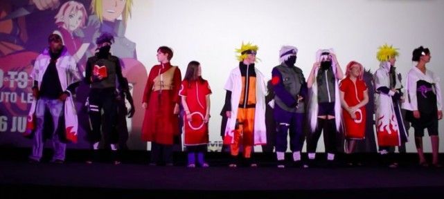 Nos images de la soirée de lancement du film Naruto Shippuden: Road To Ninja