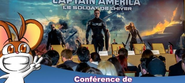 Conférence de presse Captain America: Le Soldat de l