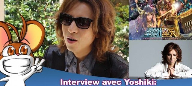 Interview de Yoshiki: Rock, Classique et Saint Seiya!