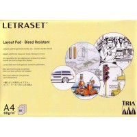  Layout LETRASET A4 80 feuilles 60g/m2 
