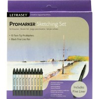 Set 10 PROMARKERS Esquisse 