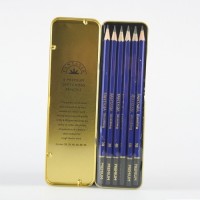 Boite 6 Crayons Graphites Fantasia