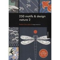 Livre + CD-ROM 250 motifs et design nature 2