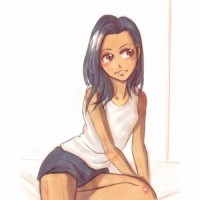 Croquis: Jeune fille aux promarkers