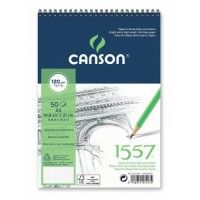 CANSON 1557 Extra Blanc Spirale A5 120g 50f