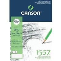 CANSON 1557 Extra Blanc A4 120g 50f