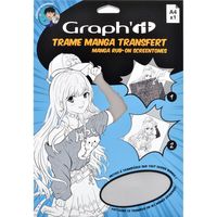 Trame Graph It Transfert A4 - Ombres claires