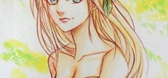 Réalisation aux pastels et aux crayons de couleurs (tuto fini)