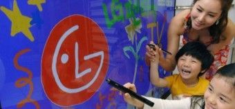 LG PENTOUCH TV plasma : Et si on dessinait avec une télé?