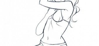 Tuto: fille en maillot