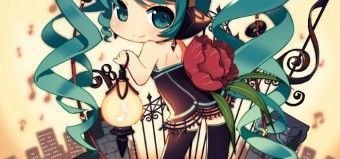 Figurine Hatsune Miku Lamp