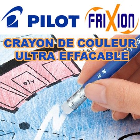 Crayon de couleur Frixion