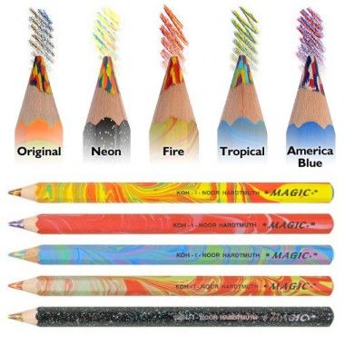 Les effets du crayon multicolore Aristochrom