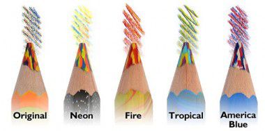 Crayons Mines Multicolores Magic