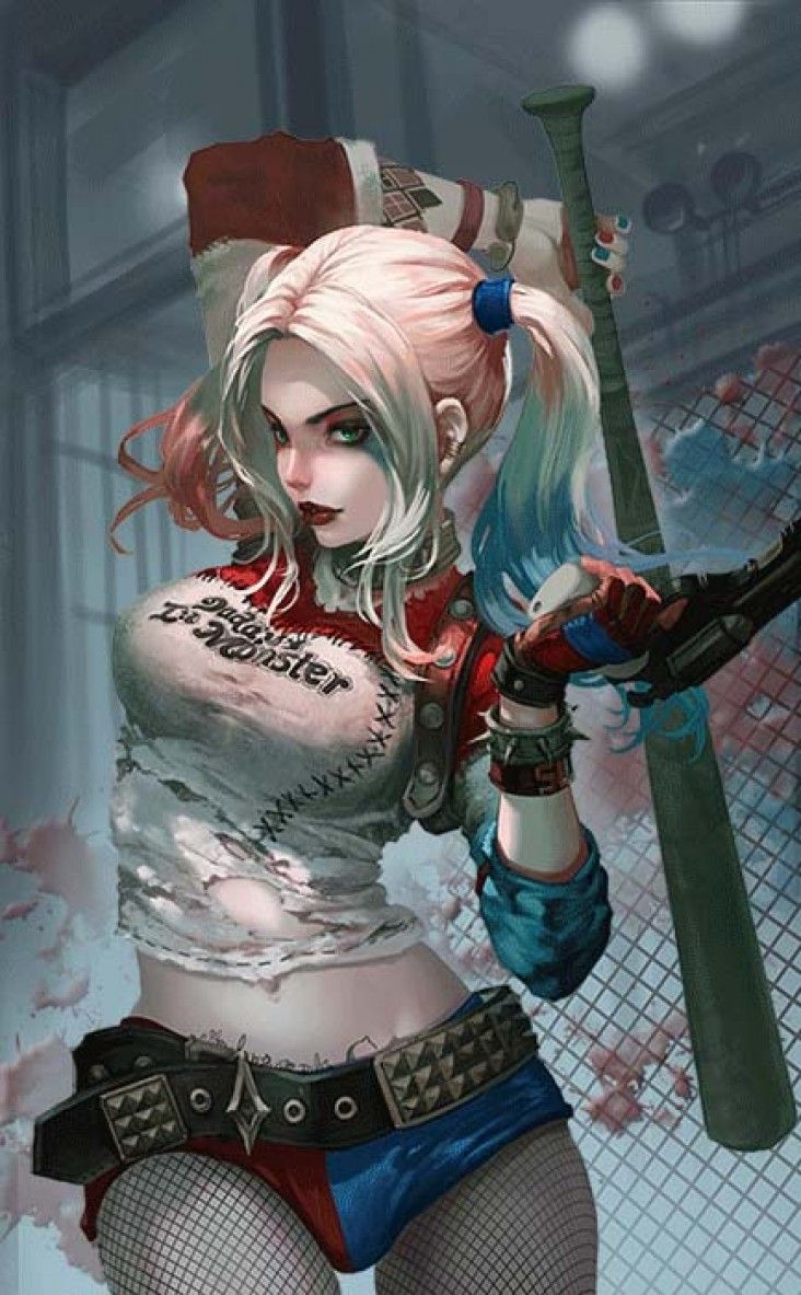 Dessin Harley Quinn étape Par étape Par Antilous