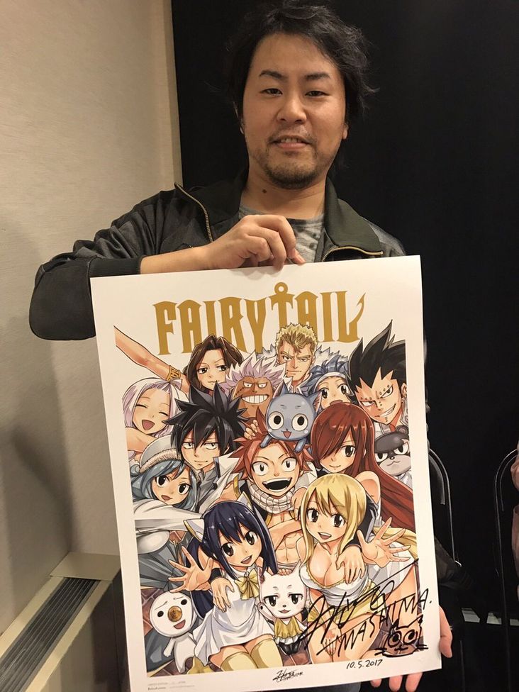 Dessins de Hiro Mashima, mangaka de Fairy Tail et Rave