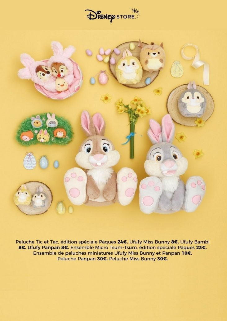 Peluche Tsum Tsum Tic Et Tac Disney Japan - Cutie Galaxie