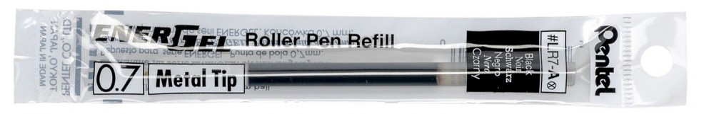 Recharge Energel 0.7 noir Pentel