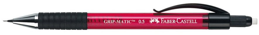 Porte-Mine GRIPMATIC Faber-Castell 0.5 mm Rouge