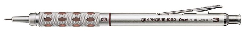 Porte-Mine Graphgear 1000 Pentel 0.3 mm