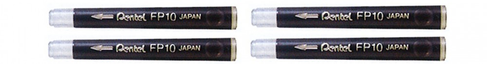Pocket Brush Recharges 4 cartouches encre noire