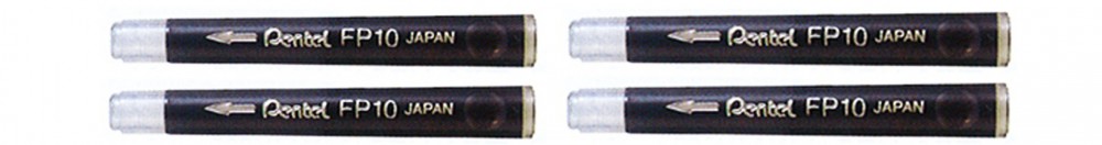Pocket Brush Recharges 4 cartouches encre noire