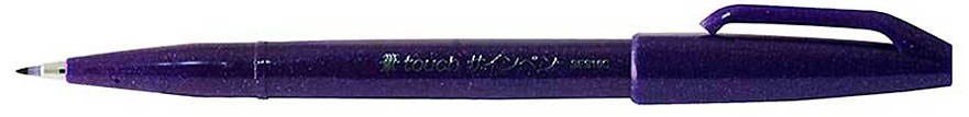 Pentel Sign Pen Brush Violet