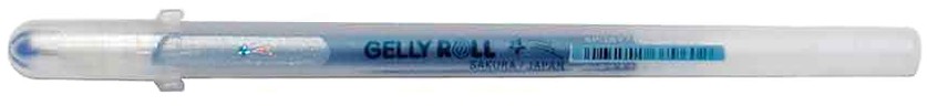 GELLY ROLL Bleu Pailleté