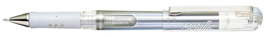 Pentel Hybrid Gel Grip 1 mm - Argent