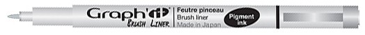 Graph It Brush Liner Light Grey