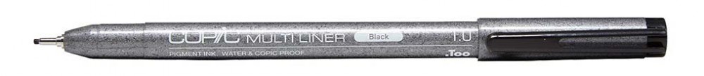 Copic Multiliner noir 1.0 mm