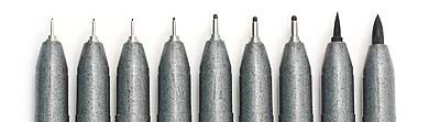 Set 8 Copic Multiliner noir