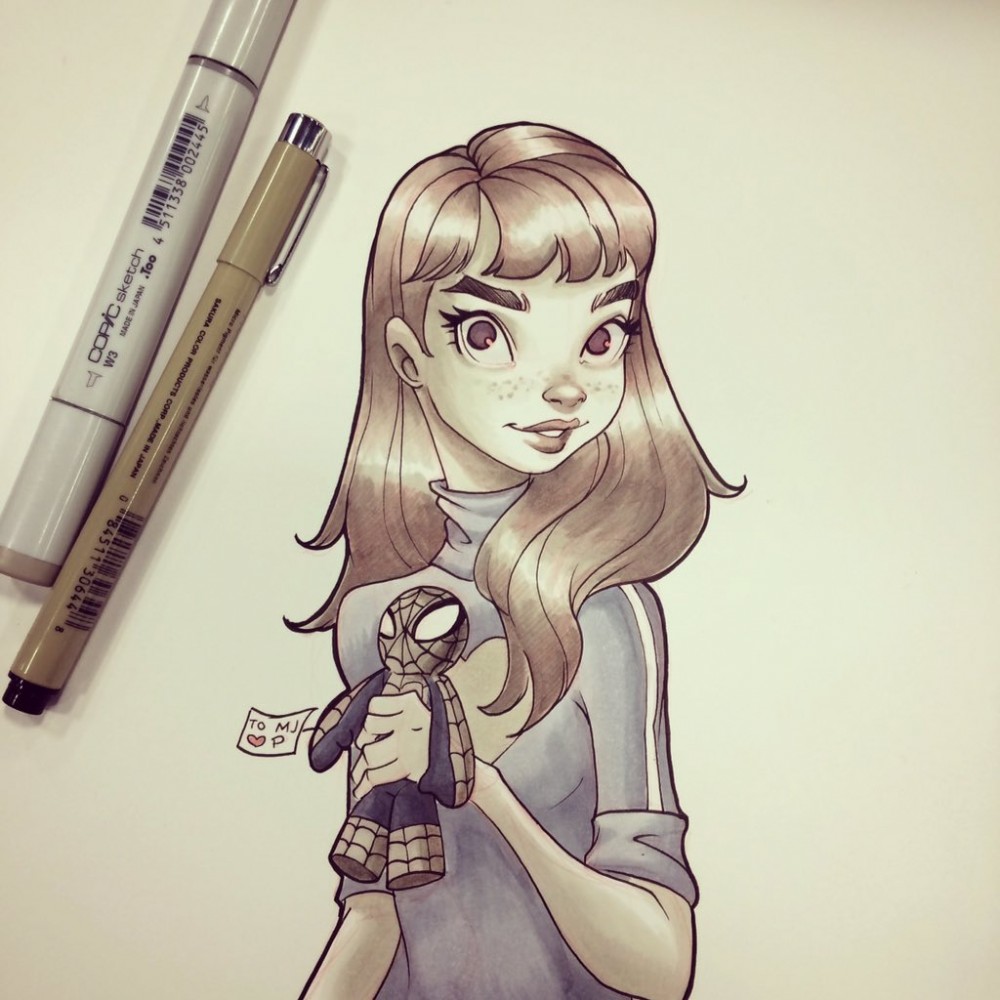 Draw here. Рисунки в скетчбук Chrissie Zullo Marvel. Рисунки Мэри BP otkeyrf. Mary Jane Lil 17th. GP нарисованный.