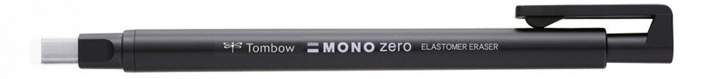 Gomme MONO Zero Noir rectangulaire