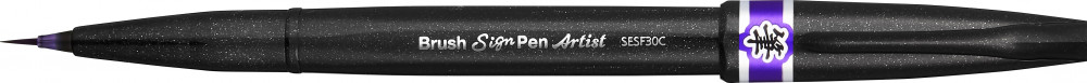 Pentel Brush Sign Pen Artist Ultra Fin Violet