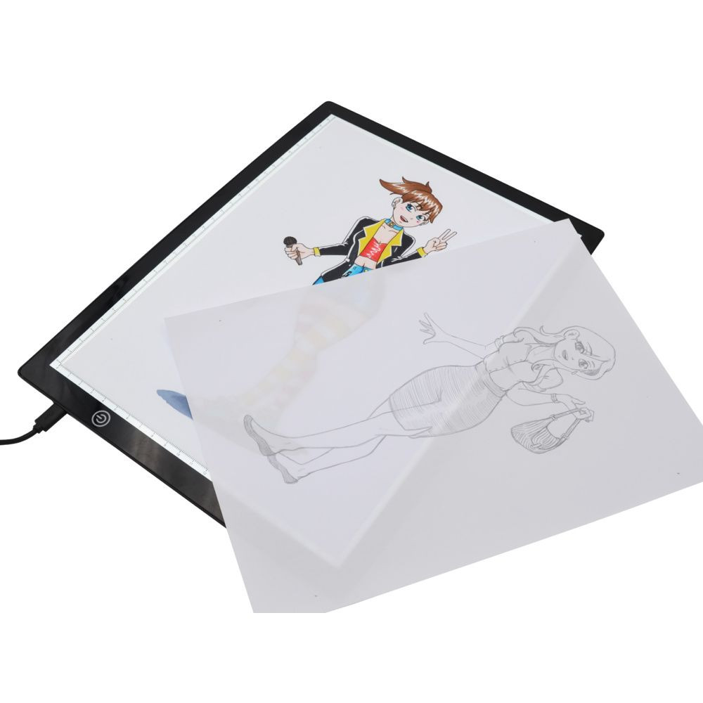 Tablette Lumineuse Table Lumineuse A3 42x32 Cm - Grand Pavé Lumineux Ultra Fin Avec Support Et Clips, Luminosité Réglable Pour Dessin Et Croquis