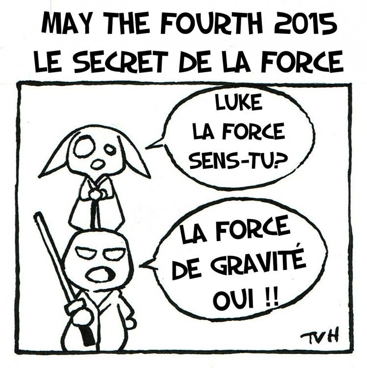 May the Fourth 2015 Le secret de la force
