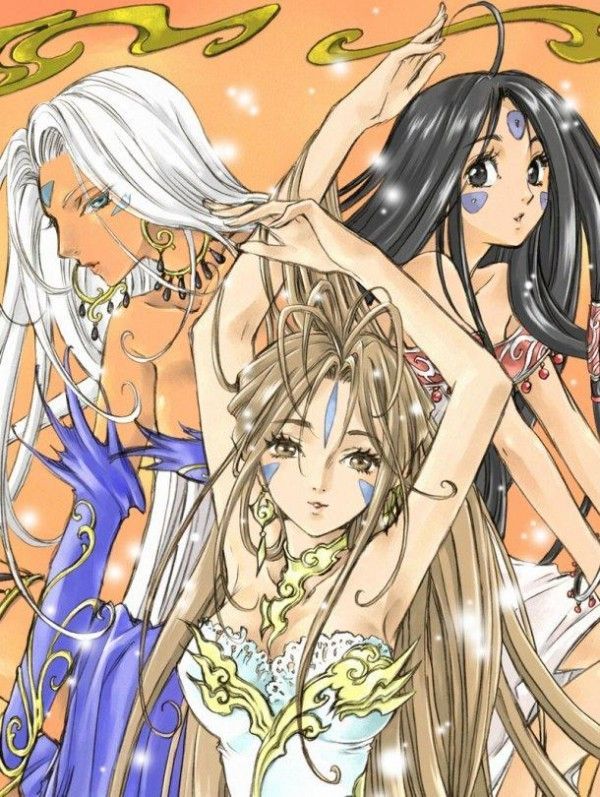 Ah My Goddess dessiné par les Clamp