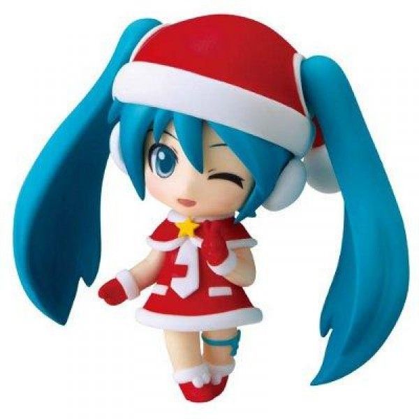 Miku Hatsune en habit de Noël