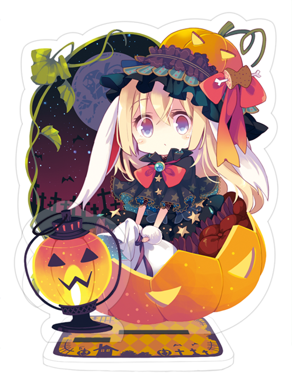 Halloween Citrouille Fille Kawaii Chibi Dessin