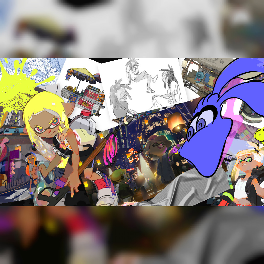 Splatoon 3 Ikasu Art Book