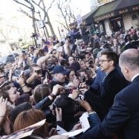 Très impressionnant de voir Robert Downey Jr  face à un public en délire! Avant-première #IronMan3