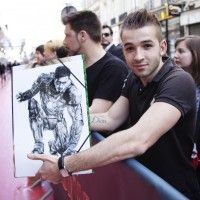 Les fans d' #IronMan3 le montrent même en dessin! Il est plutôt mignon le garçon nan?