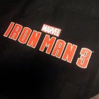 Chaque personne assistant a la projection, ce sont vu confié un magnifique sac #IronMan.