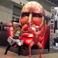 Wakanim sera présent à Japan Expo. Il diffuse actuellement l'Attaque des Titans. Auront-ils un décor comme çà en juillet?