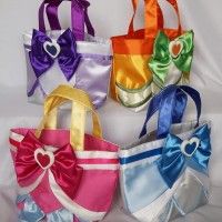 Sacs cousus par CureLicca aux costumes des Dokidoki! PreCure http://liccaliccalicca.blog.fc2.com/